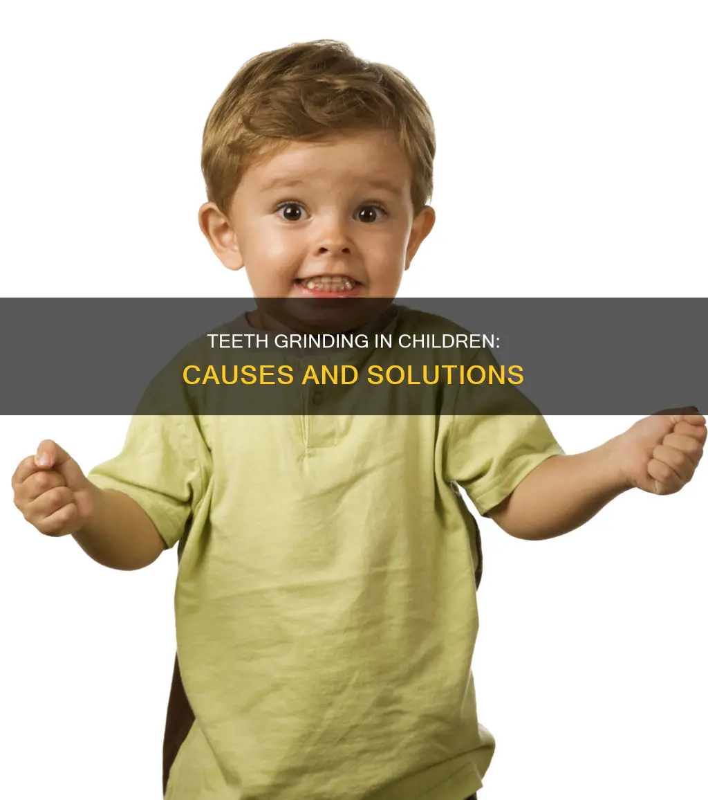 what does it mean when child grinds teeth in sleep