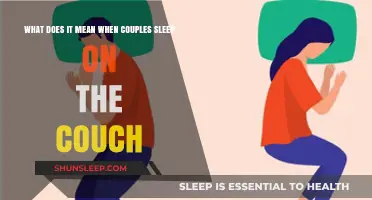 Why Do Couples Sleep on the Couch?