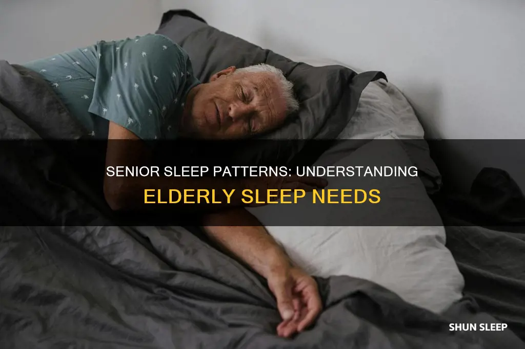what does it mean when elderly people sleep a lot