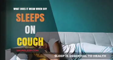 Why Men Sleep on the Couch