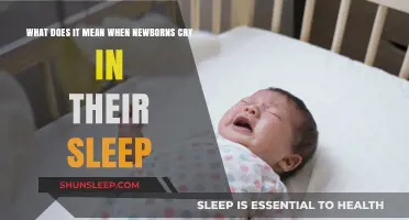 Why Newborns Cry in Sleep: A Parent's Guide
