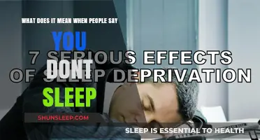 Sleep Deprivation: What's the Real Meaning Behind This Saying?