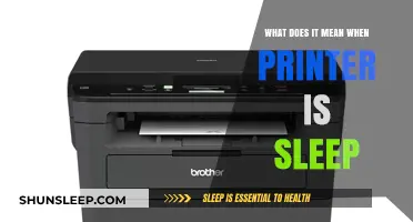 Printer Sleep Mode: What Does It Mean?