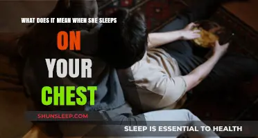 Why She Sleeps on Your Chest: What It Means