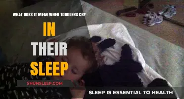 Why Toddlers Cry in Sleep: A Parent's Guide