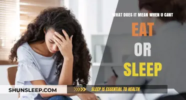 Battling Insomnia and Loss of Appetite