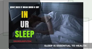 Why Do We Cry in Our Sleep?