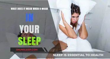Moaning in Sleep: What Does it Mean?