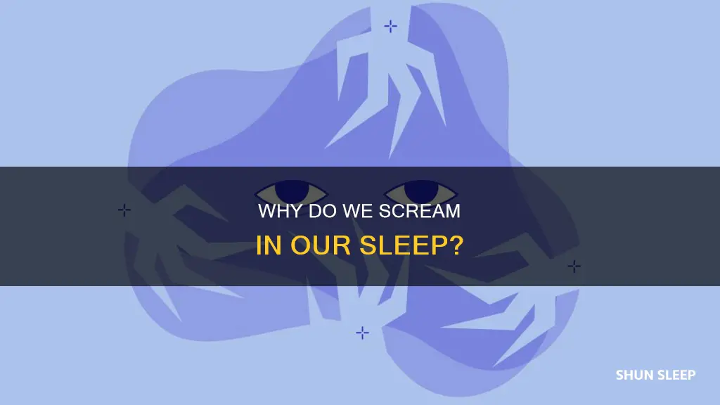 what does it mean when u scream in your sleep