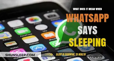 WhatsApp's 'Sleeping' Status: What Does It Really Mean?
