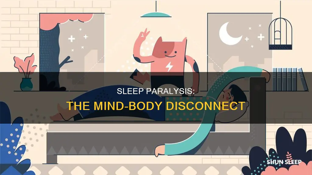 what does it mean when you are sleeping but awake