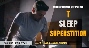 Superstitions: Why You Can't Sleep and What to Do
