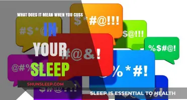 Why Do We Curse in Our Sleep?
