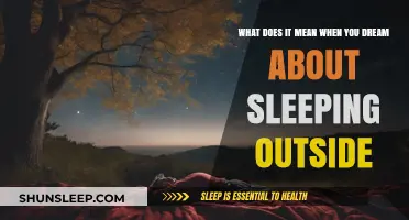 Exploring the Meaning of Sleeping Outside in Dreams