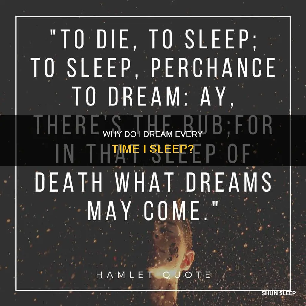 what does it mean when you dream everytime you sleep