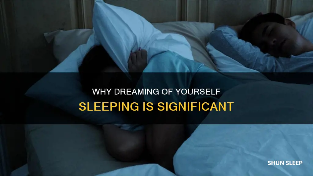 what does it mean when you dream of yourself sleeping