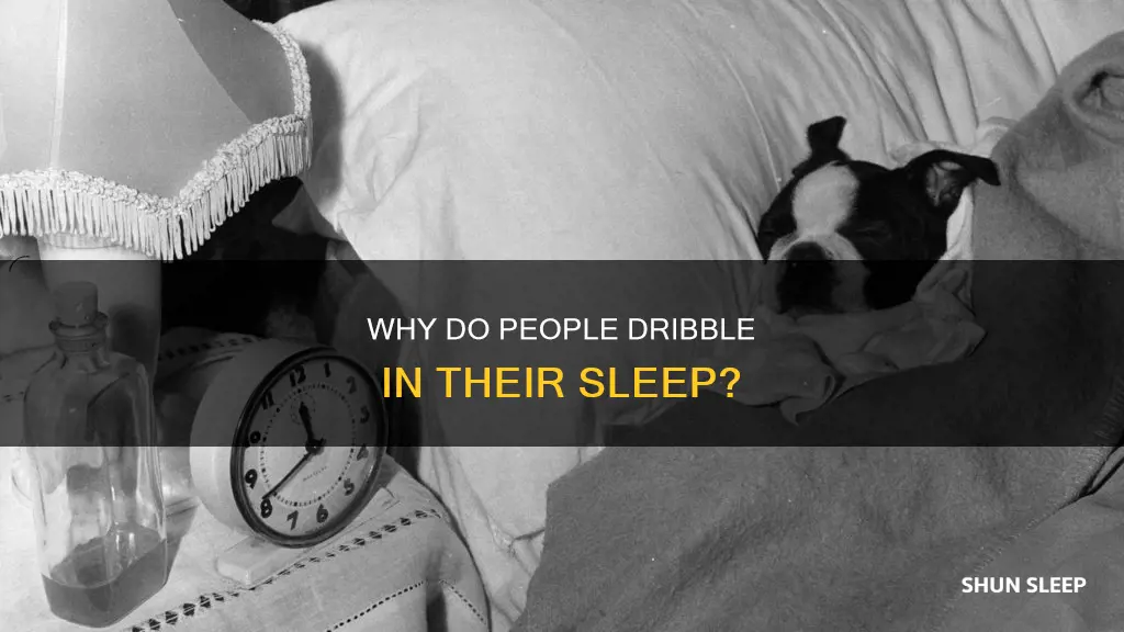 what does it mean when you dribble in your sleep