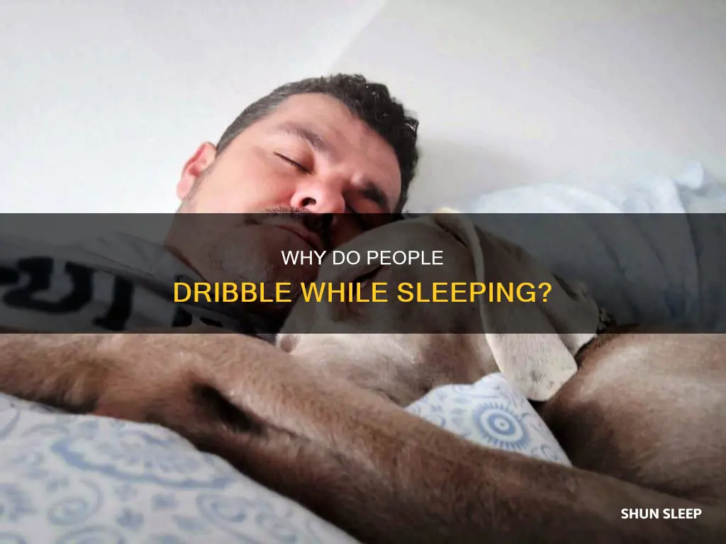 what does it mean when you dribble while sleeping