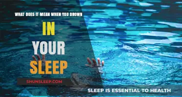 The Mystery of Sleep: Drowning in Dreams