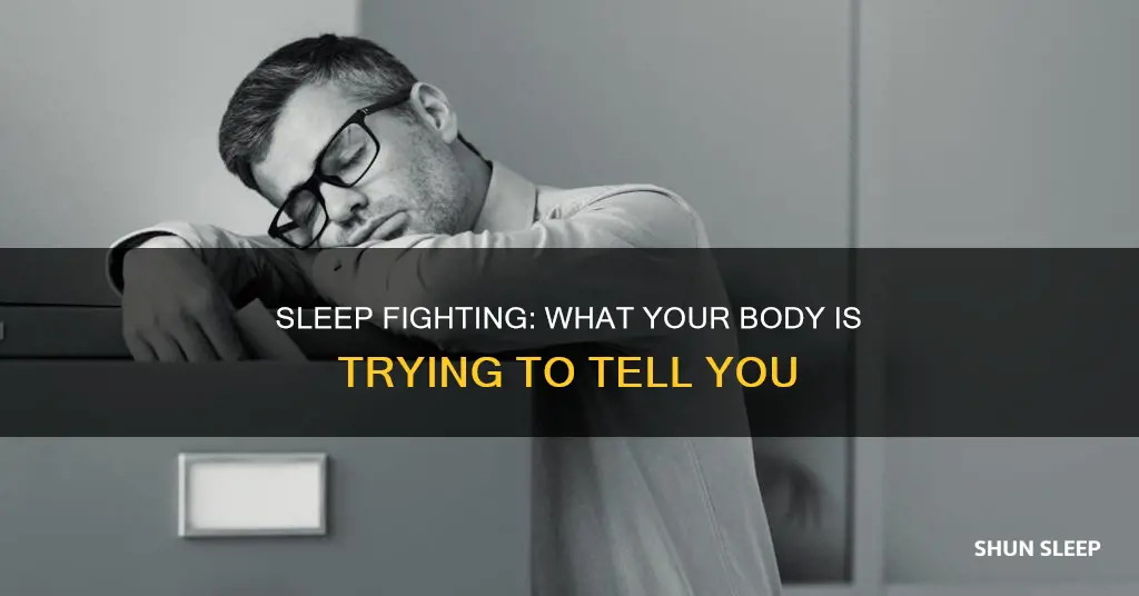 what does it mean when you fight in your sleep