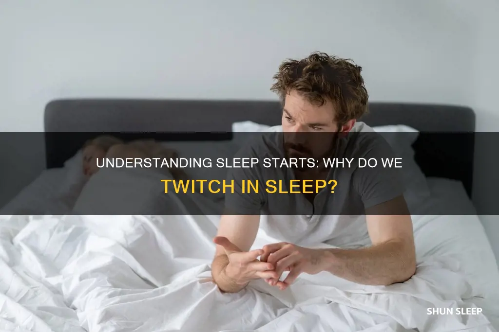 what does it mean when you flinch in sleep