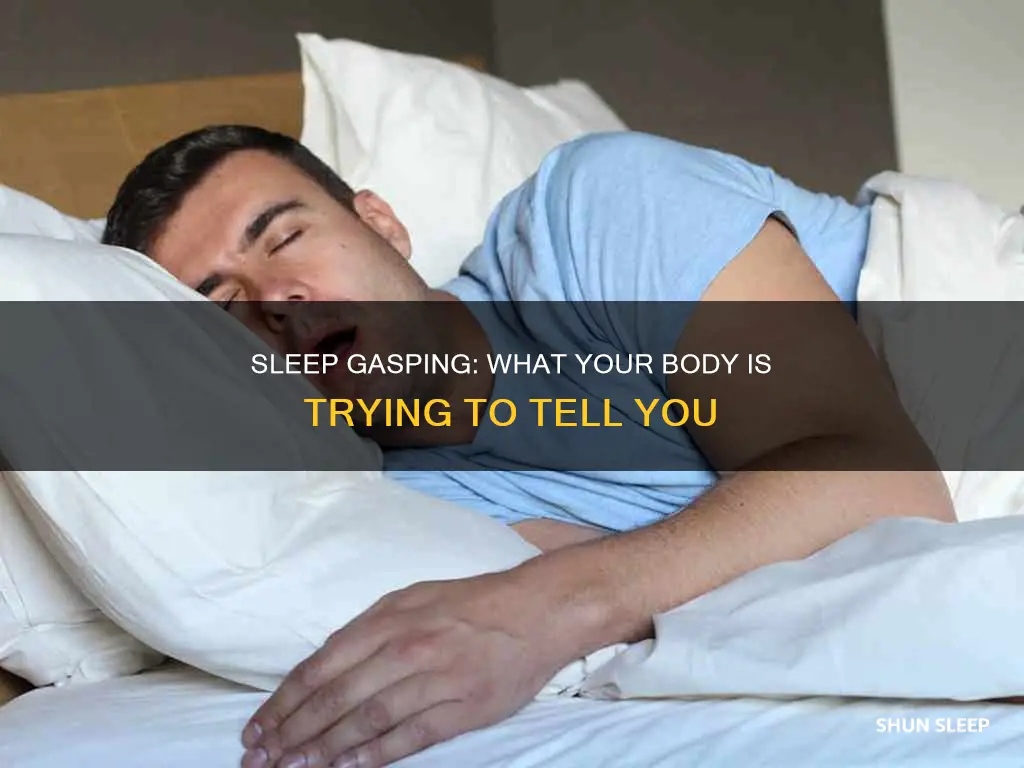 what does it mean when you gasp in your sleep