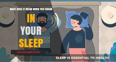 Groaning in Sleep: What Your Body is Trying to Tell You