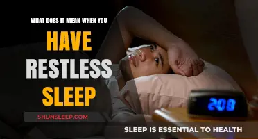 Restless Sleep: What Your Body Is Trying to Tell You