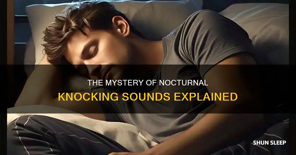 what does it mean when you hear knocking while sleeping