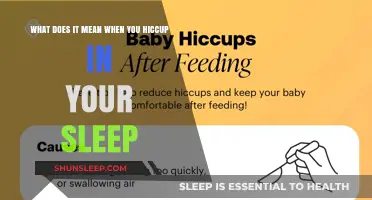 Hiccuping in Sleep: What Does It Mean?