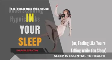 Jolting Awake: What Your Body Is Telling You