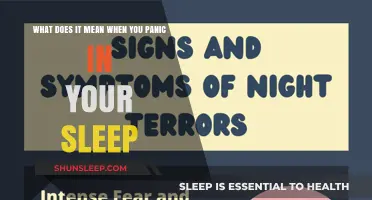 Why Do We Panic in Our Sleep?