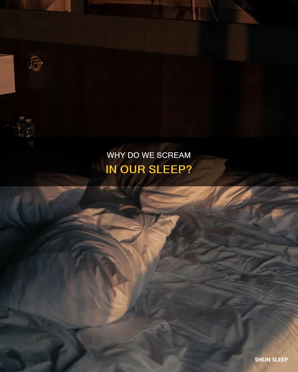 what does it mean when you scream in your sleep