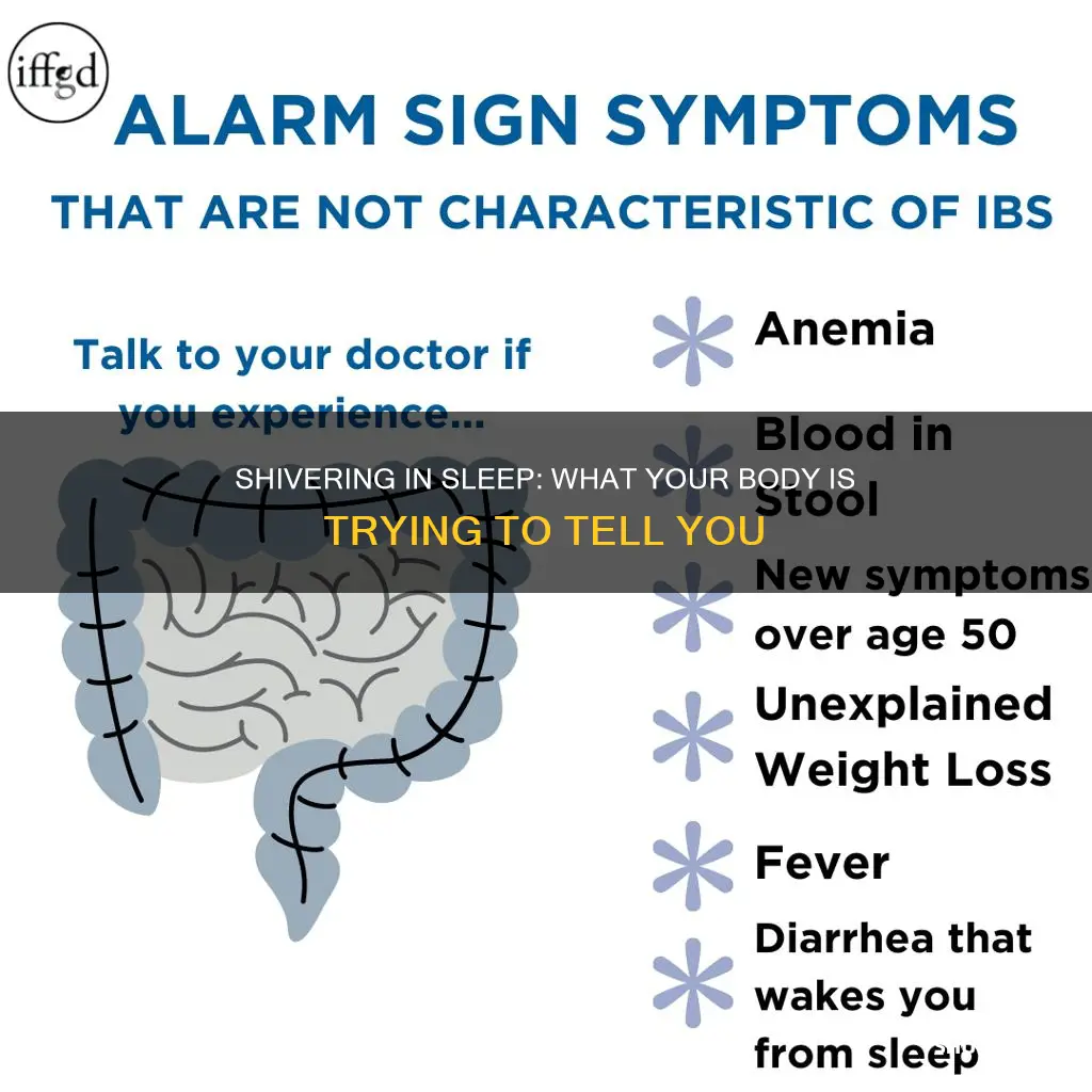 what does it mean when you shiver in your sleep