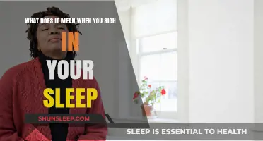 Why Do We Sigh in Our Sleep?