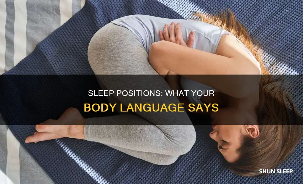 what does it mean when you sleep in a ball