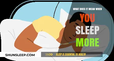 Sleeping More: What Does it Mean?
