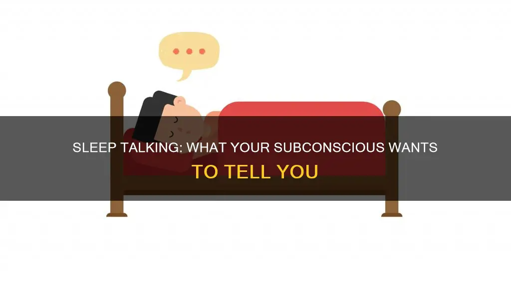 what does it mean when you sleep talk about someone