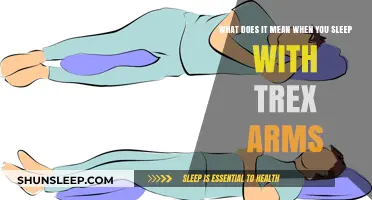 Sleeping Like a T-Rex: Arms by Your Side
