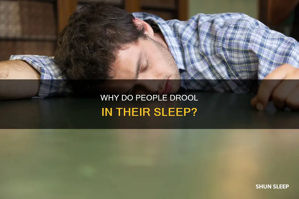 what does it mean when you slobber while sleeping