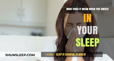The Mystery of Sneezing While Asleep: What Does it Mean?