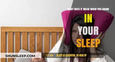Why Do You Snore in Your Sleep?