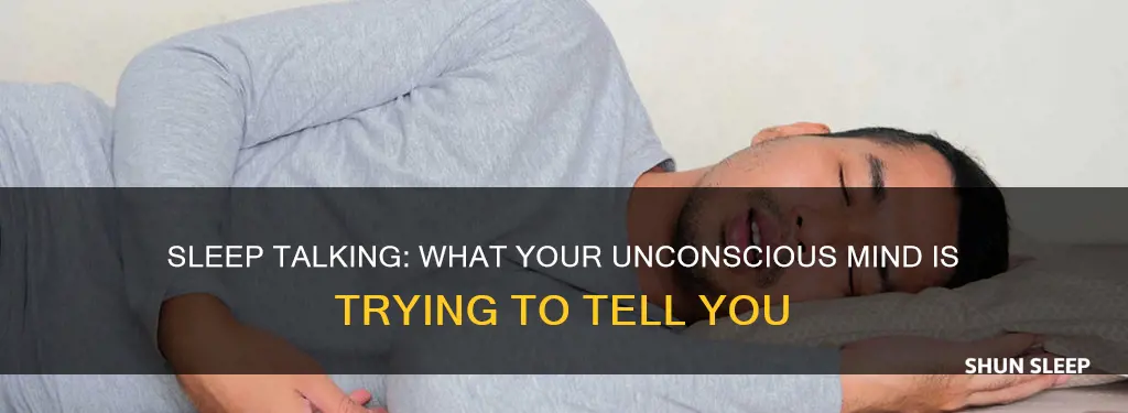 what does it mean when you speak in your sleep