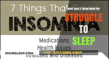 Sleep Struggles: What Your Tossing and Turning Means