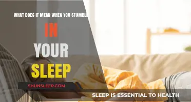 Stumbling Sleep: What Your Body Is Trying to Tell You