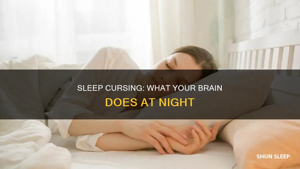 what does it mean when you swear in your sleep