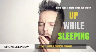 Why Do I Throw Up While Sleeping?