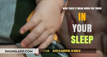 Sleep Twitching: What Your Body Is Telling You