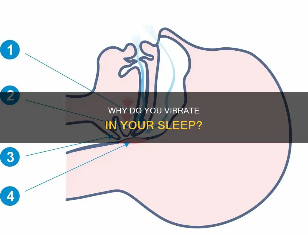 what does it mean when you vibrate in your sleep