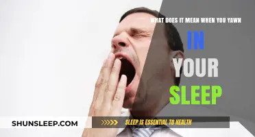 Why Do We Yawn in Our Sleep?